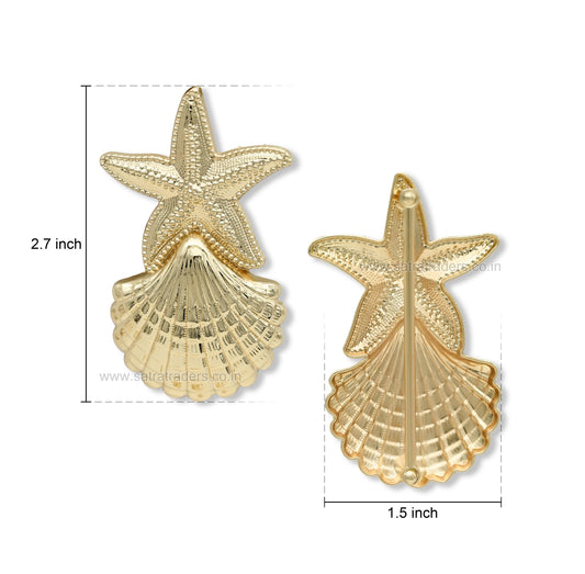 Ocean Motif Slider Buckle | Qty : 2pcs