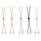 Adjustable Slider Chain With Drop Pearl Stopper Bracelet | Size : 4inch | Qty : 10pcs | B04