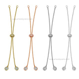 Stone Bracelet  Adjustable Slider | Size : 4inch | Qty : 10pcs | B02