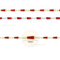 Gemstone Link Brass Chain | Size : 1m | BC1004