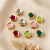 Meenakari Combo Packs | Size : 16mm | Qty : 10pcs (all color 2pcs) | C-562a