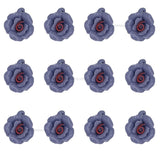 1 Hole Rose Ceramic Flower | Size : 32mm | Qty : 10pcs | CF01