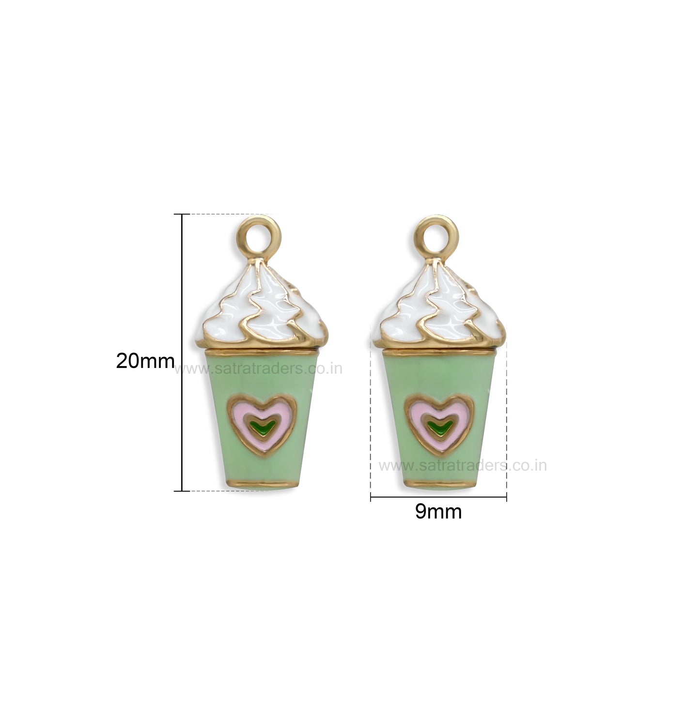 Coffee Cup Charms | Qty : 1pcs | CHE174