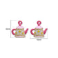 Pink Teapot Charm | Size : 15mm | Qty : 1pc | CHE178