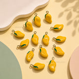 Mango Fruit Charm | Size : 19mm | Qty : 1pc | CHE193