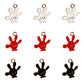 Glove Enamel Charms | Size : 18mm | 6pcs