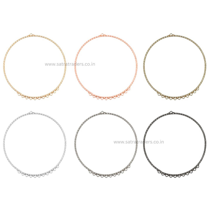 Earring Base 11 Naka Bali | Size : 50mm | 10pcs | EF27