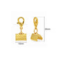 Ribbon End Crimps with Lobster Clasps |Size : 10mm | Qty : 25pcs | BF164
