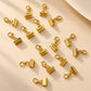 Ribbon End Crimps with Lobster Clasps |Size : 10mm | Qty : 25pcs | BF164