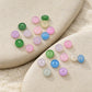 Assorted Rondelle Spacer Glass Beads | GB106