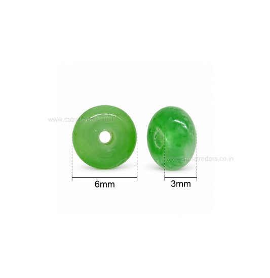 Rondelle Spacer Glass Beads | GB106