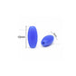 Assorted Oval Rice Glass Beads | Size : 10mm*4mm | GB101