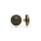 Antique Bronze Blazer & Suit Buttons with Loop | Size : 18mm | Qty : 6pcs