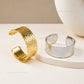 Chic Hammered Brass Kada | 1pc | K126
