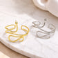 Coiled Snake Brass Kada | 1pc | K136