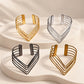 Multi-Layer V-Shape MS Iron Kada | 1pc | K100