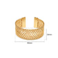 Mesh Woven Wire MS Iron Kada | 1pc | K102