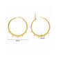 Earring Hoop 5 Naka Brass Bali | Size : 50mm | Qty : 4pcs | EF109
