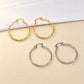 Designer Hoop Brass Earring Bali  | Size : 38mm | Qty : 4pcs | EF117