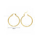 Designer Hoop Brass Earring Bali  | Size : 38mm | Qty : 4pcs | EF117