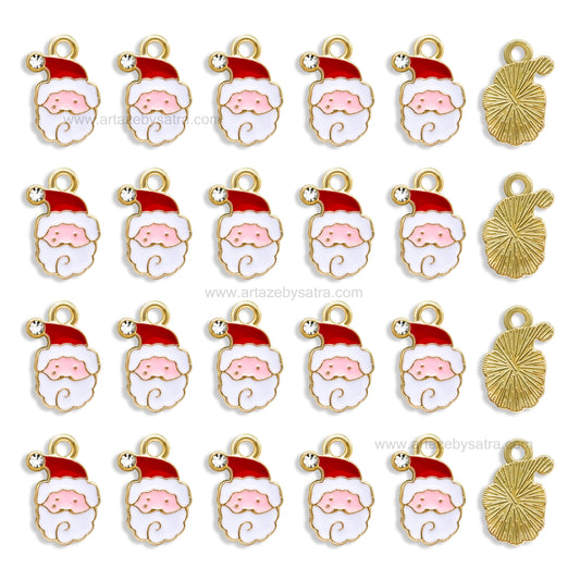 Enamel Charms | Size : 17mm | Qty : 10pcs