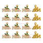 "Noel" Word Charms Enamel Charms | Size : 15mm | Qty : 10pcs