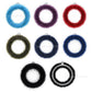 Fuzzy Fur Ring Pendant with Loop | Size : 28mm | Qty : 20pcs