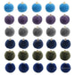 Round Fur Pom Pom Hanging Charm | Size : 20mm | Qty : 20pcs | DP104