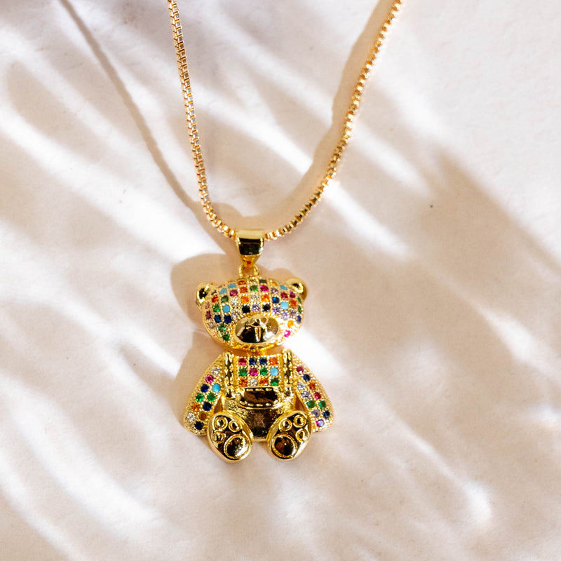 Luxure Teddy Pendant Neckchain | 01Pc