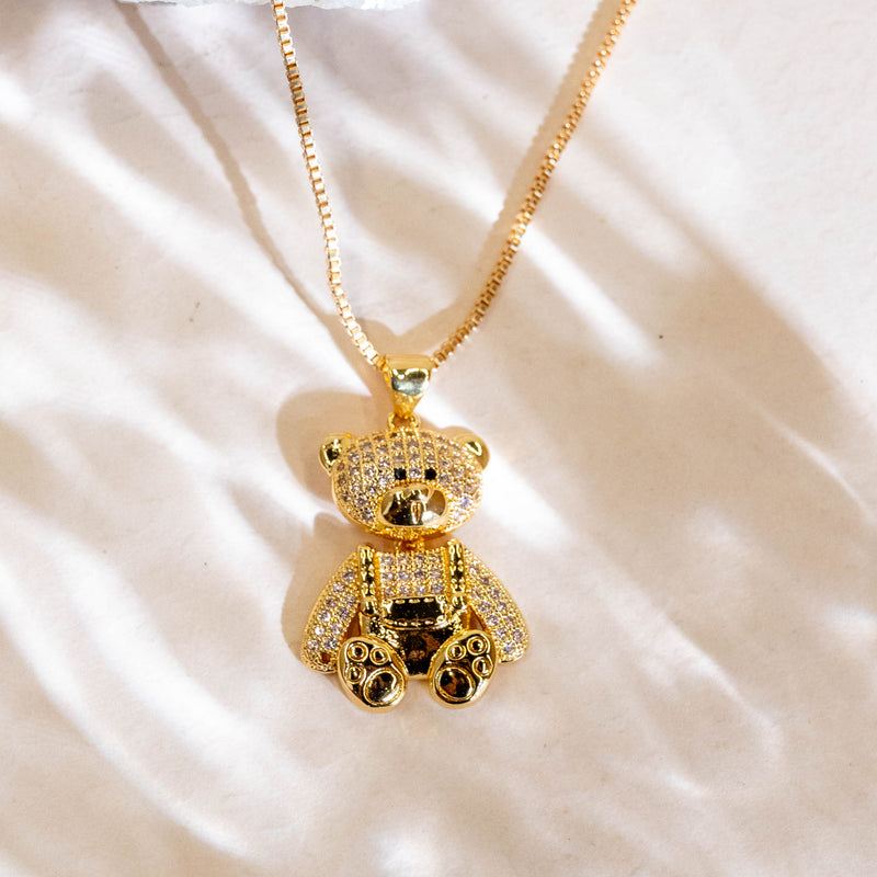 Luxure Teddy Pendant Neckchain | 01Pc
