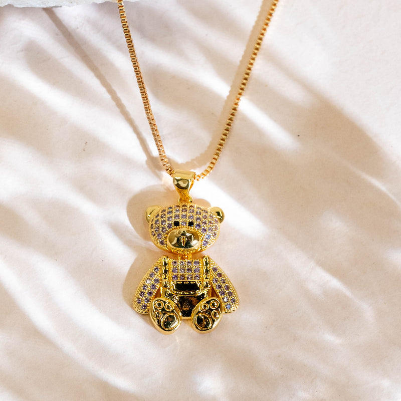 Luxure Teddy Pendant Neckchain | 01Pc