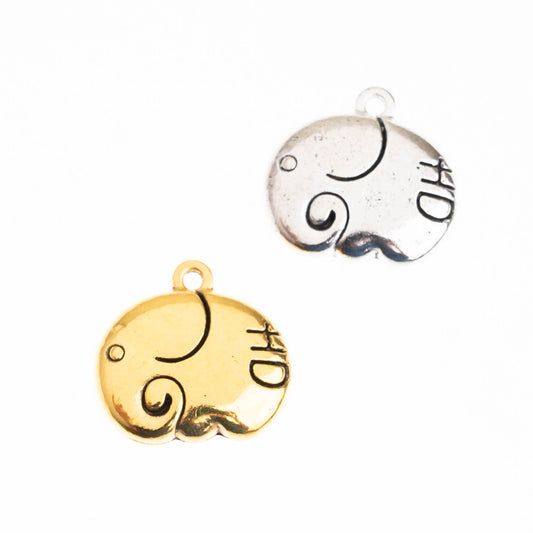 Big Elephant Alloy Charms | Size : 16mm | Qty : 100g (approx 50pcs)