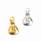 Money Bag Alloy Charms | Size : 10mm | Qty : 100g (approx 60pcs )