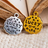 Lucky Alloy Charms | Size : 14mm | Qty : 100g