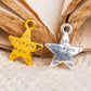Star Alloy Charms | Size : 12mm | Qty : 100g (approx 80pcs)