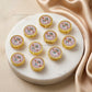 Round Floral Meenakari Beads | Size : 12mm | Qty : 12pcs | MKB116