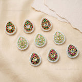 Meenakari Combo Packs | Size : 15mm | Qty : 12pcs (all color 4pcs) | C-663a