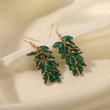 Marquise Glass Cluster Dangle Earrings | Qty : 1pc