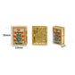 Meenakari Floral Rectangle Beads | Size : 16mm | Qty : 12pcs | MKB121