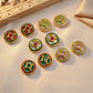 Meenakari Combo Packs | Size : 15mm | Qty : 10pcs (all color 2pcs) | C-271a