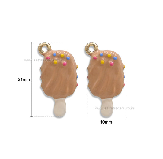Ice Cream Popsicle Charm for DIY Making | Size : 21mm | Qty : 1pc | CHE173