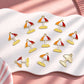 Vibrant Enamel Beach Umbrella Charm | Size : 21mm | Qty : 10pcs | CHE205