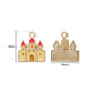 Enamel Fairy Tale Castle Charms | Size : 18mm | Qty : 10pcs | CHE215