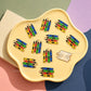 Colorful Crayon Box Enamel Charm | Size : 22mm | Qty : 10pcs | CHE219
