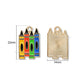 Colorful Crayon Box Enamel Charm | Size : 22mm | Qty : 10pcs | CHE219