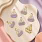 Enamel Sailboat Charm | Size : 19mm | Qty : 10pcs | CHE224