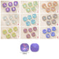 Opaque flatback Square Glass Stones  | Qty : 20pcs | Size : 12mm | GB85
