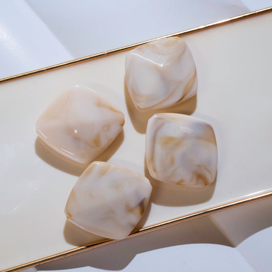 Marble Plastic Beads | Size : 40mm | PB155