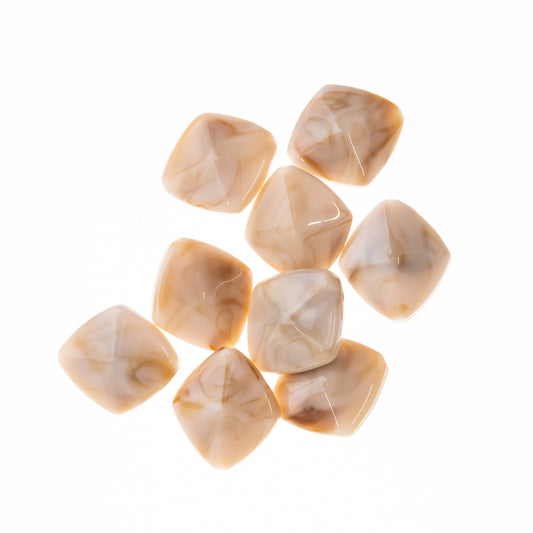 Marble Plastic Beads | Size : 35mm | PB156