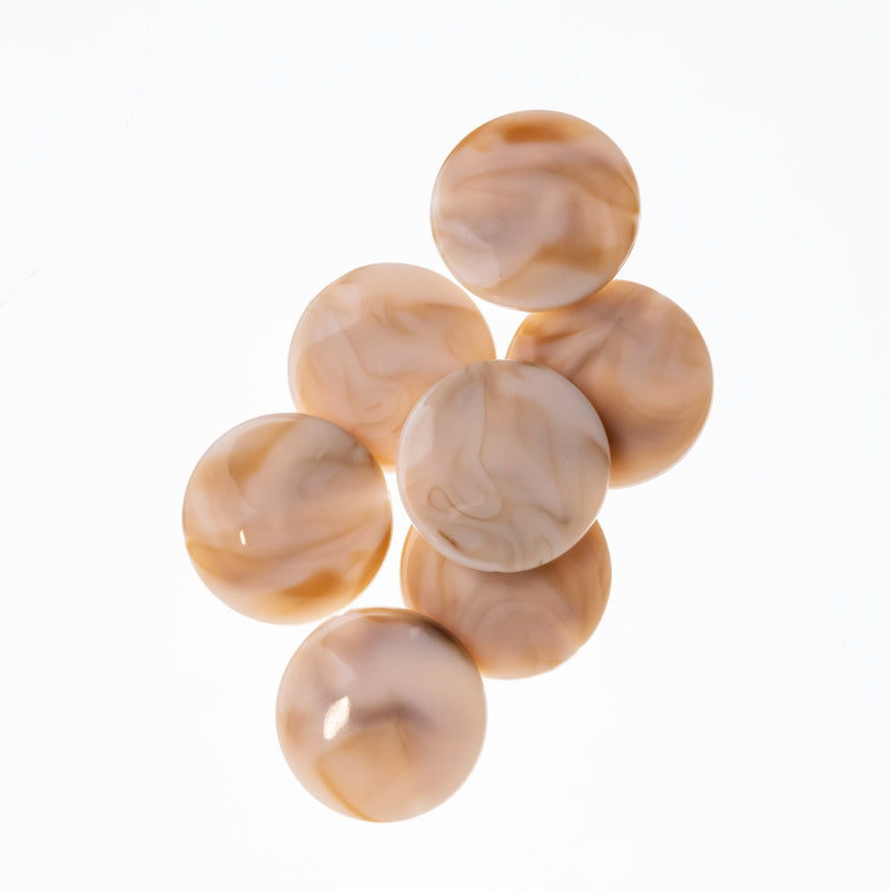 Marble Plastic Beads (M-7) | Bead Size : 32mm